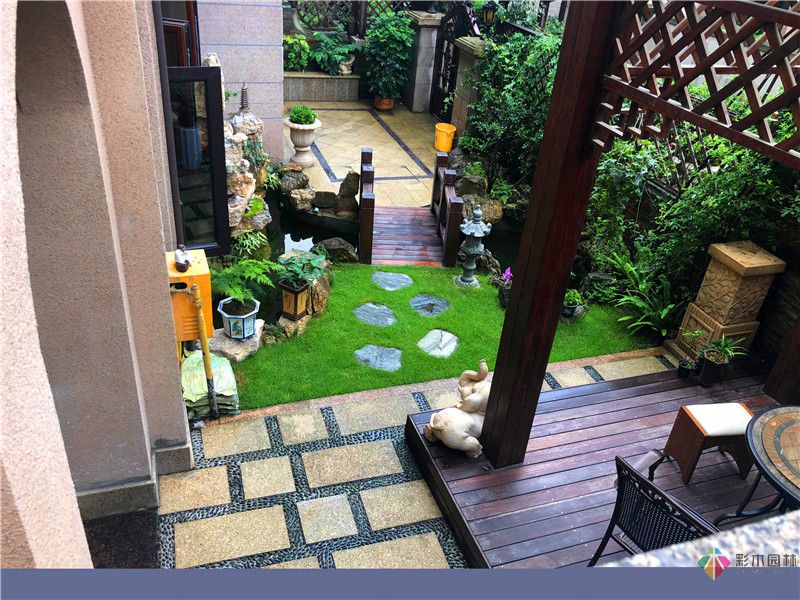 重慶茶園金科別墅庭院私家花園設計，讓您享受到自然