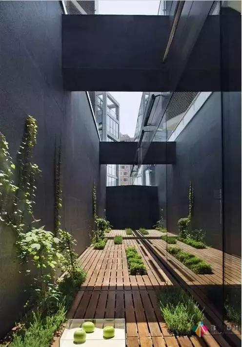 極簡花園設計讓人心馳神往?。。? 極簡庭院設計，心馳神往